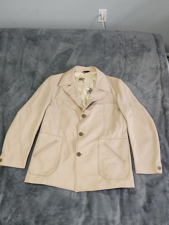 Pulse the beat of Fashion Forever Other - Pulse The Beat Of Fashion Forever Vintage Beige Button-Up Jacket